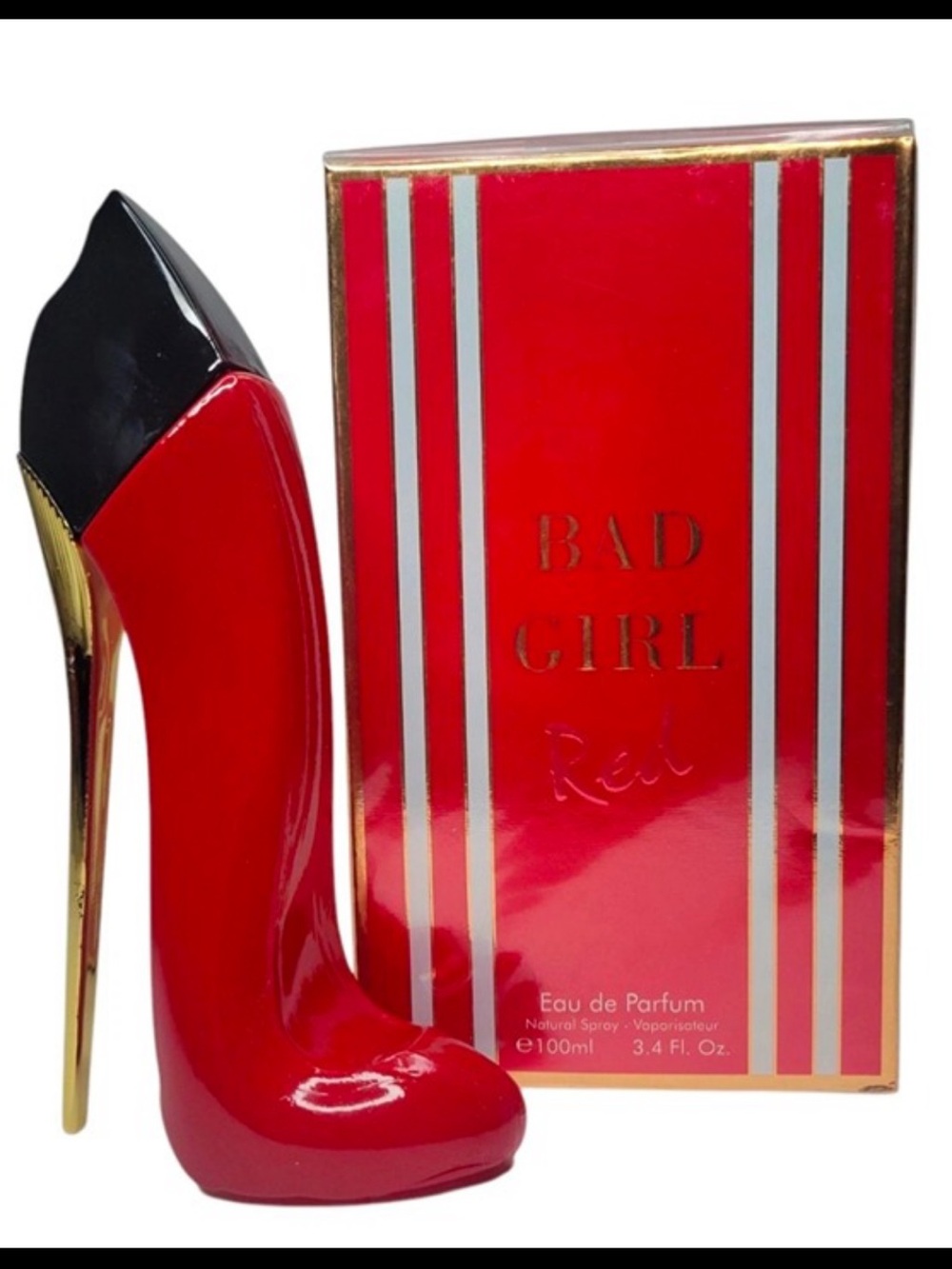 Bad Girl Red Eau de Parfum - Red & White Box